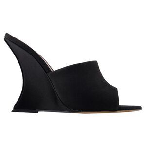 Nina Court shoes - Paris Texas - Silk - Black